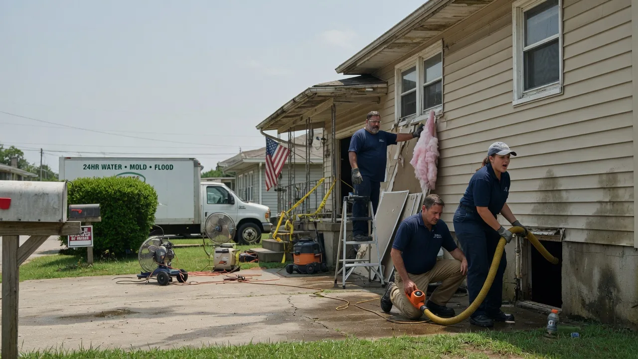 Water Damage Repair in Lowgap, NC near me